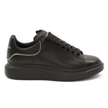 ALEXANDER MCQUEEN OVERSIZED LEATHER ZIPPER SNEAKERS - M019