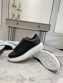 ALEXANDER MCQUEEN OVERSIZED SNEAKER QUILTED BLACK - M021