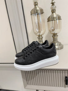 ALEXANDER MCQUEEN OVERSIZED SNEAKER QUILTED BLACK - M021