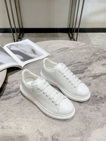 ALEXANDER MCQUEEN OVERSIZED SNEAKER QUILTED WHITE - M022