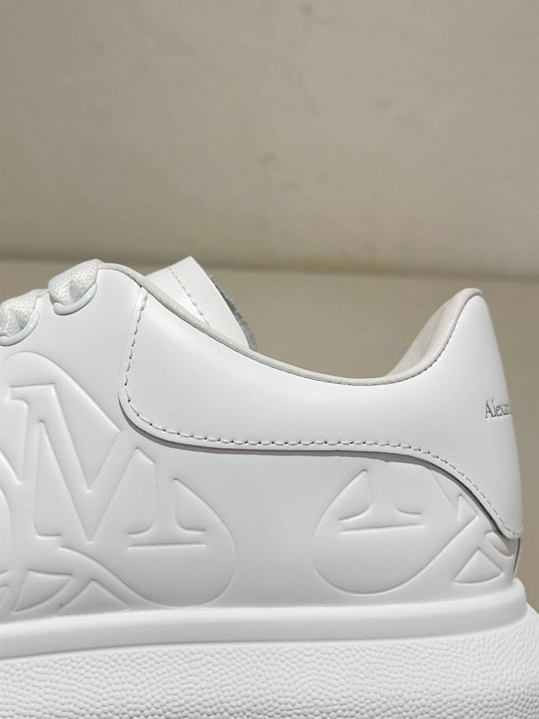 ALEXANDER MCQUEEN OVERSIZED SNEAKER QUILTED WHITE - M022