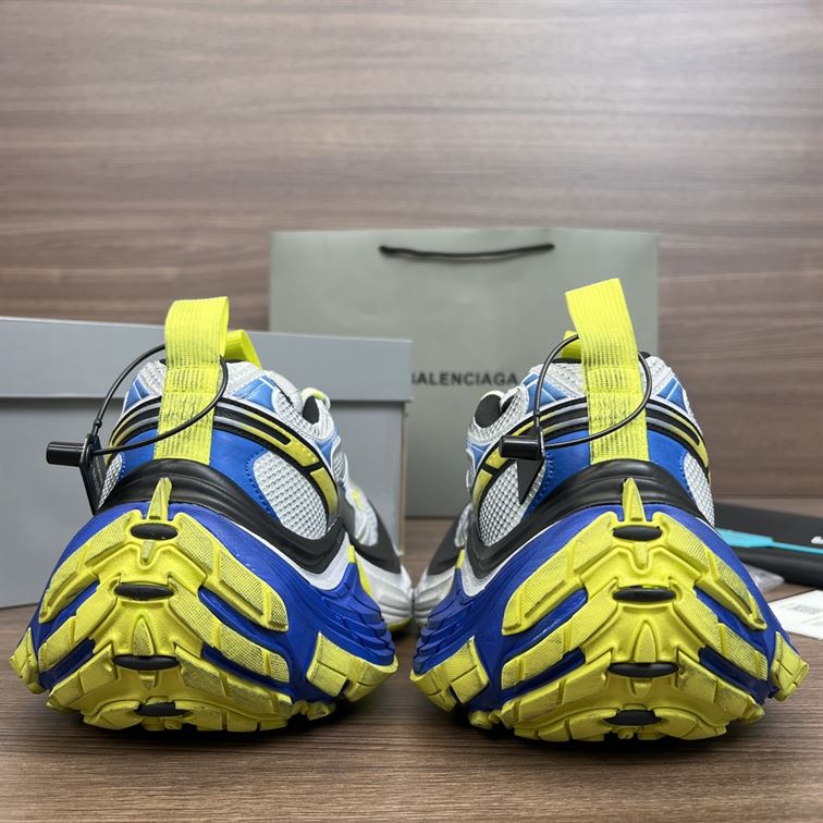 BALENCIAGA 10XL SNEAKER IN GREY/YELLOW - B021