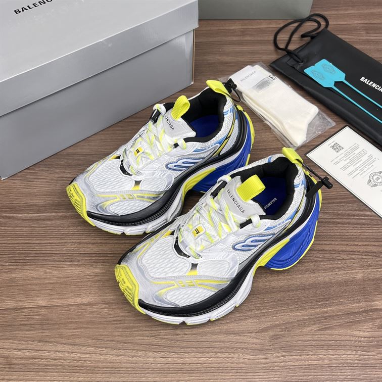 BALENCIAGA 10XL SNEAKER IN GREY/YELLOW - B021