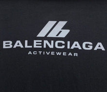 BALENCIAGA ACTIVEWEAR T-SHIRT MEDIUM FIT IN BLACK - Y013