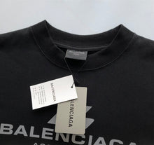 BALENCIAGA ACTIVEWEAR T-SHIRT MEDIUM FIT IN BLACK - Y013