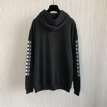 BALENCIAGA BB PARIS ICON MEDIUM FIT HOODIE - BH044