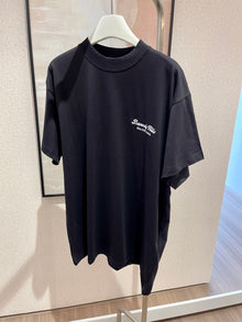 BALENCIAGA BEVERLY HILLS T-SHIRT MEDIUM FIT IN BLACK - Y038