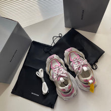 BALENCIAGA CARGO SNEAKER IN GREY/WHITE/PINK - B004