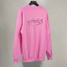 BALENCIAGA COTTON SWEATSHIRT IN PINK - BH024