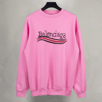 BALENCIAGA COTTON SWEATSHIRT IN PINK - BH024