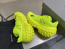 BALENCIAGA DEFENDER TRAINERS FLUO YELLOW - B057