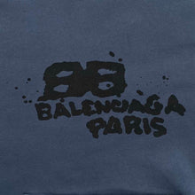 BALENCIAGA HAND-DRAWN BB ICON HOODIE LARGE FIT - BH010