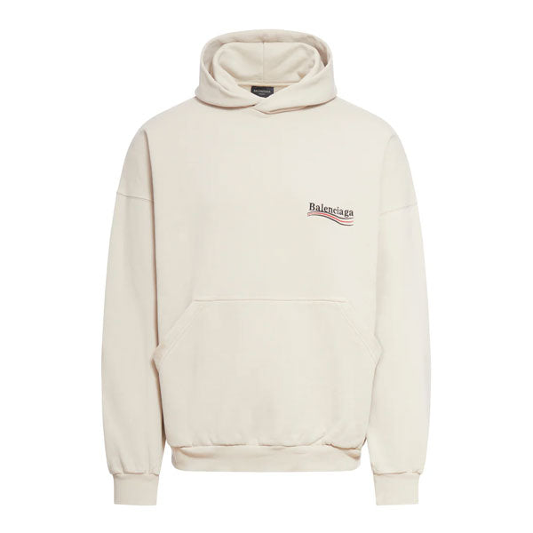 BALENCIAGA LOGO COTTON HOODIE - BH023