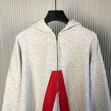 BALENCIAGA MUSIC ARCHIVE SERIES CONNECTED ZIP-UP HOODIE - BH004