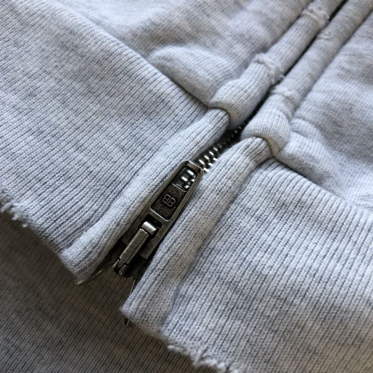 BALENCIAGA MUSIC ARCHIVE SERIES CONNECTED ZIP-UP HOODIE - BH004