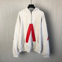 BALENCIAGA MUSIC ARCHIVE SERIES CONNECTED ZIP-UP HOODIE - BH004