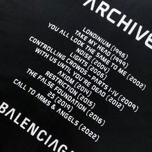 BALENCIAGA MUSIC ARCHIVE SERIES CONNECTED ZIP-UP HOODIE - BH005