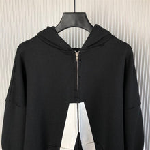 BALENCIAGA MUSIC ARCHIVE SERIES CONNECTED ZIP-UP HOODIE - BH005