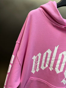 BALENCIAGA NOLOGO HOODIE MEDIUM FIT IN LIGHT PINK - BH008