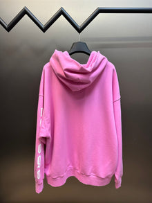 BALENCIAGA NOLOGO HOODIE MEDIUM FIT IN LIGHT PINK - BH008