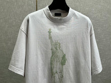 BALENCIAGA PARIS LIBERTY T-SHIRT MEDIUM FIT IN OFF WHITE - Y006