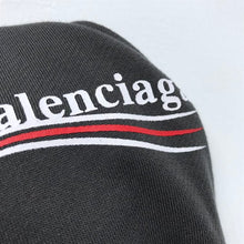 BALENCIAGA POLITICAL CAMPAIGN HOODIE FIT IN BLACK - BH047