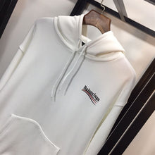 BALENCIAGA POLITICAL CAMPAIGN HOODIE FIT IN OFF WHITE - BH046