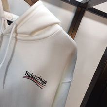 BALENCIAGA POLITICAL CAMPAIGN HOODIE FIT IN OFF WHITE - BH046