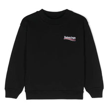 BALENCIAGA POLITICAL CAMPAIGN SWEATSHIRT IN BLACK - BH048