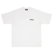 BALENCIAGA POLITICAL CAMPAIGN T-SHIRT LARGE FIT IN WHITE - Y048