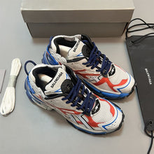 BALENCIAGA RUNNER SNEAKER GREY RED BLUE - B063