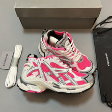 BALENCIAGA RUNNER SNEAKER WHITE FLUO PINK - B064