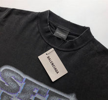 BALENCIAGA SNBN INSIDE-OUT T-SHIRT IN BLACK - Y027