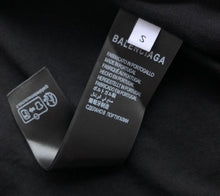 BALENCIAGA SNBN INSIDE-OUT T-SHIRT IN BLACK - Y027