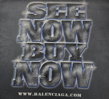 BALENCIAGA SNBN INSIDE-OUT T-SHIRT IN BLUE - Y028