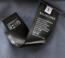 BALENCIAGA SNBN INSIDE-OUT T-SHIRT IN BLUE - Y028