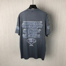 BALENCIAGA SNBN INSIDE-OUT T-SHIRT IN BLUE - Y028