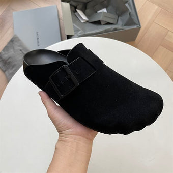 BALENCIAGA SUNDAY MULE IN BLACK - E017