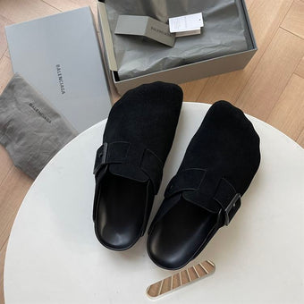 BALENCIAGA SUNDAY MULE IN BLACK - E017