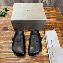 BALENCIAGA SUNDAY MULE IN BLACK - E018