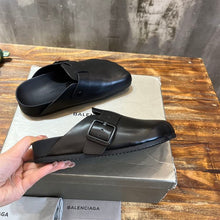 BALENCIAGA SUNDAY MULE IN BLACK - E018