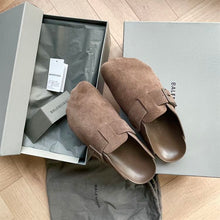 BALENCIAGA SUNDAY MULE IN BROWN - E016