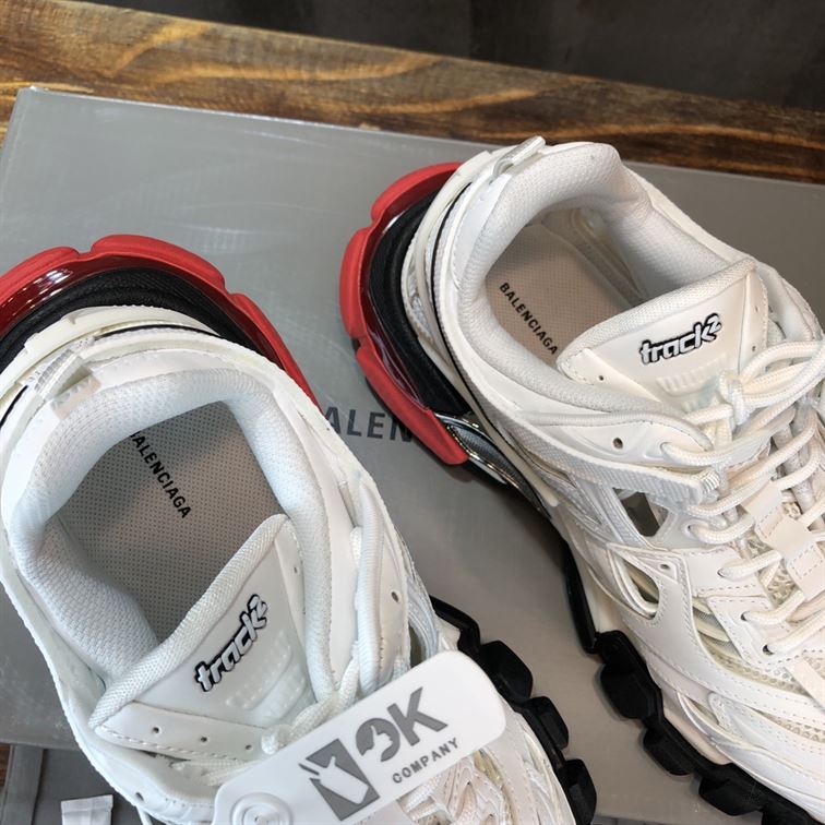 BALENCIAGA TRACK.2 WHITE RED SNEAKER - B056