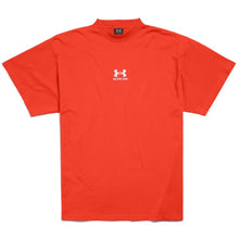 BALENCIAGA UNDER ARMOUR T-SHIRT OVERSIZED FIT IN RED WHITE - Y035