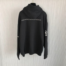 BALENCIAGA WFP HOODIE MEDIUM FIT IN BLACK - BH042