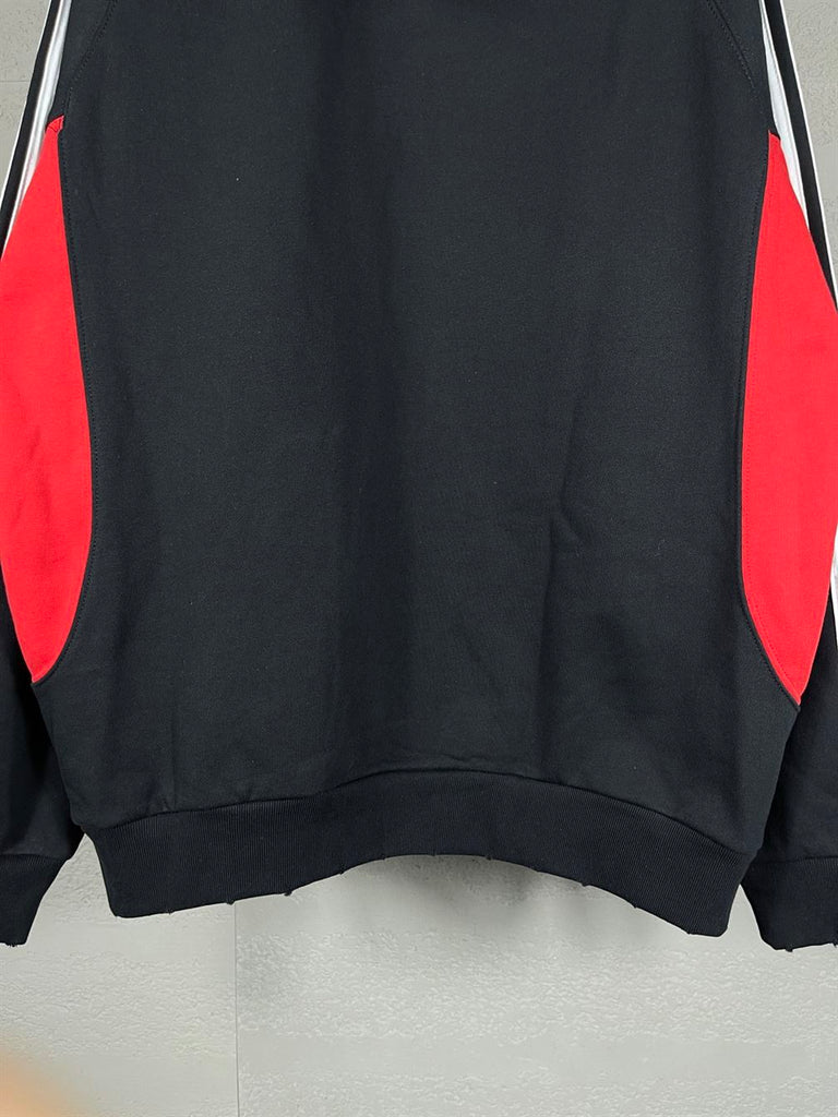 BALENCIAGA X ADIDAS HOODIE BLACK - BH020