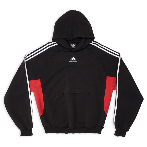 BALENCIAGA X ADIDAS HOODIE BLACK - BH020