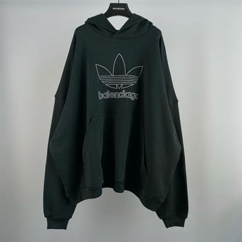 BALENCIAGA X ADIDAS LARGE FIT HOODIE - BH021