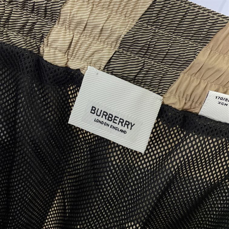 BURBERRY CHECK SWIM SHORTS - SB001