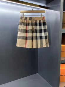 BURBERRY CHECK SWIM SHORTS - SB001